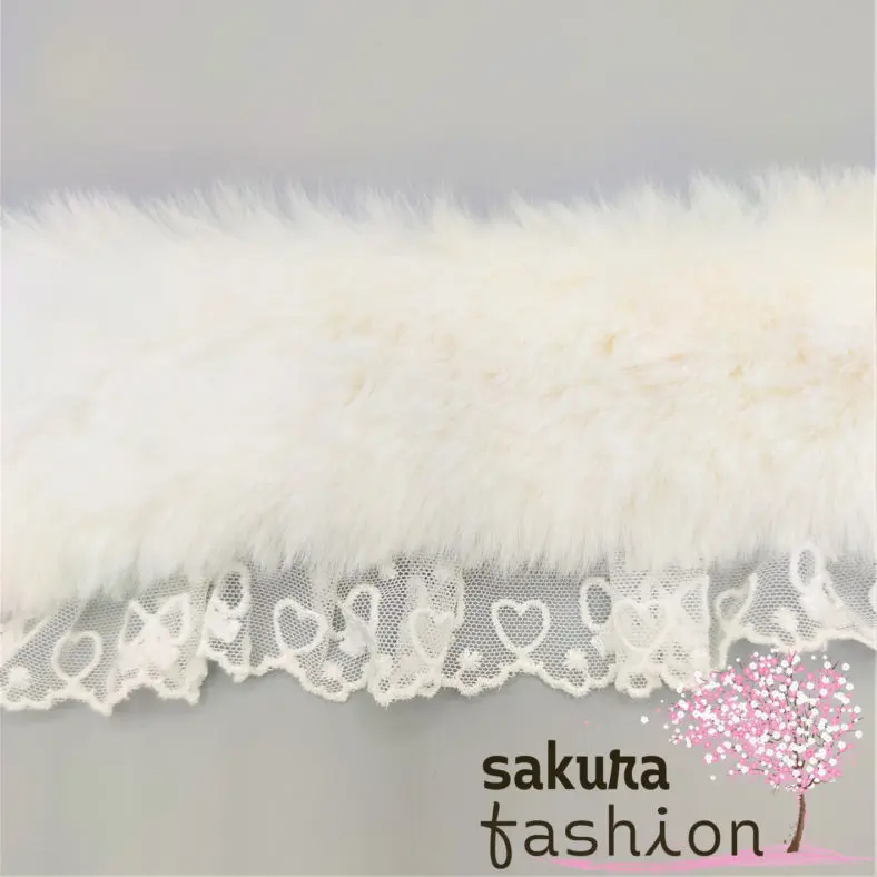 Liz Lisa | Ribbon Fur Short Boots (white) | 107-9605-0