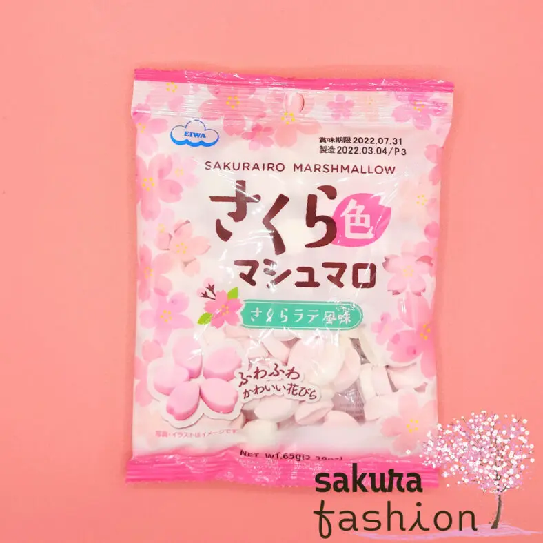 Sakurairo Marshmallow Kirschblüten Rosa Weiß