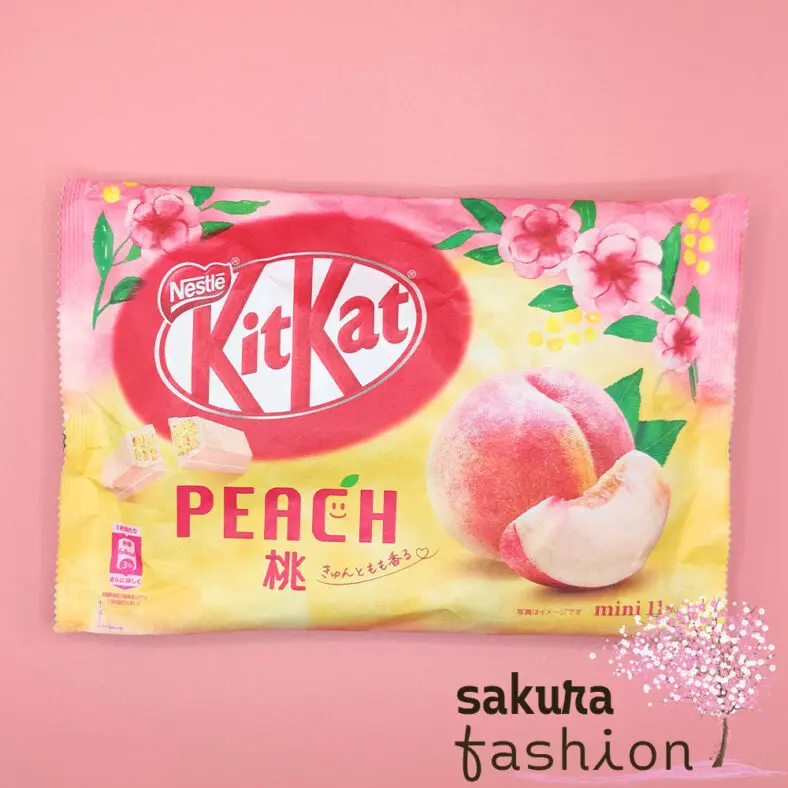 Nestle KitKat Pfirsich weiße Schokolade