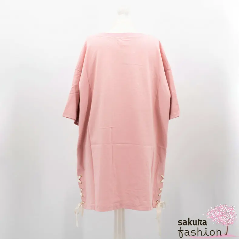 Secret Honey großes Shirt Oversize Rosa Hase Bunny Eiscreme