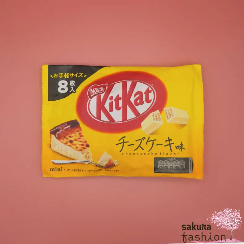 KitKat Schokoladenriegel Kekswaffel Käsekuchen Japan Süß
