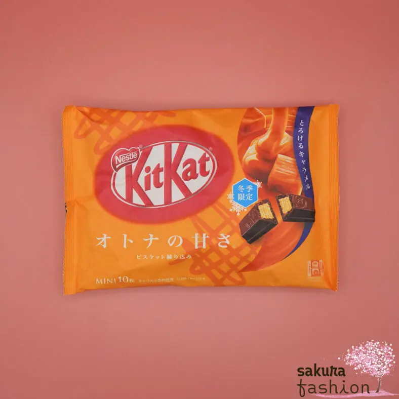 KitKat Schokoladenriegel Kekswaffel Karamell Japan Süß