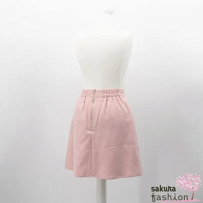 Ank Rouge Rock Rosa Herztaschen Spitze Schleife Bijou Tailliert Lady-Mini Kurz Japan Kawaii