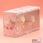 San-X Figuren Chairoikoguma Braun Korilakkuma Weiß Bär Kirschendetail Schmuckstein Juwel Japan Kawaii Accessoire glitter figure set korikog Jewel cherry