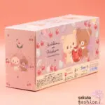San-X Figuren Chairoikoguma Braun Korilakkuma Weiß Bär Kirschendetail Schmuckstein Juwel Japan Kawaii Accessoire glitter figure set korikog Jewel cherry