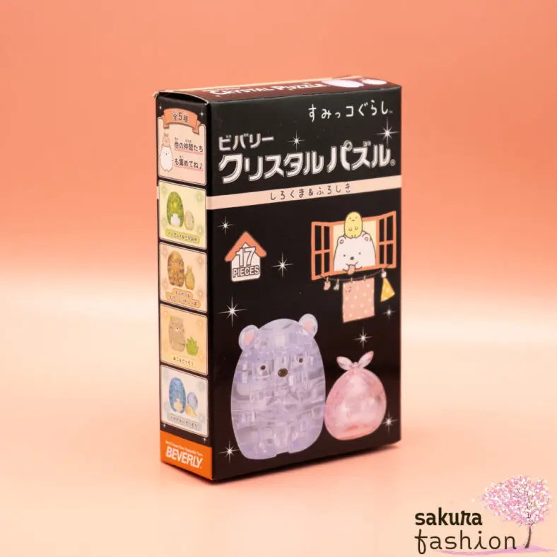 Crystal Puzzle (Sumikko Gurashi, Polar Bear & Furoshiki)