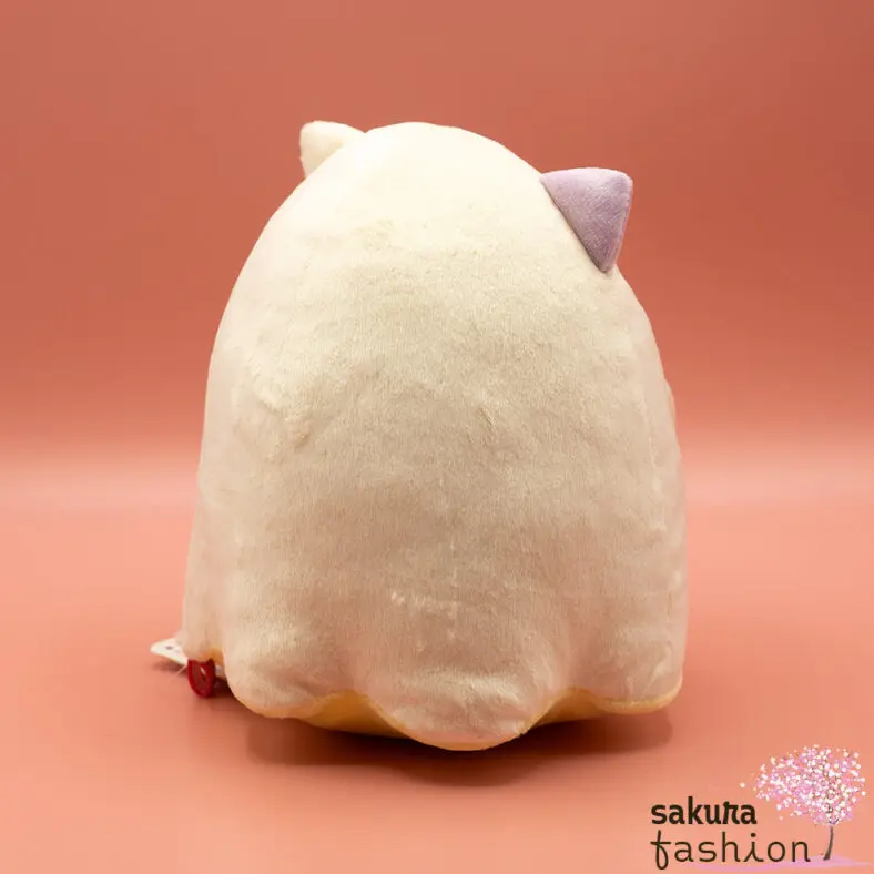 San-X Sumikko Gurashi Katze Neko Stofftier Plüschtier Leuchtet Gelb Geisterkostüm Weich Kuschelig Halloween Japan Kawaii luminous stuffed toy (ghost night park, cat)