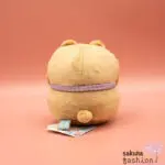 San-X Sumikko Gurashi Katze Neko Beige Bärenkostüm Braun Schleife Lila Kariert Weich Kuschelig Flauschig Japan Kawaii collect stuffed animals (at home bear café, cat)