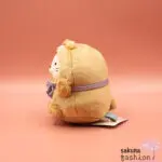 San-X Sumikko Gurashi Katze Neko Beige Bärenkostüm Braun Schleife Lila Kariert Weich Kuschelig Flauschig Japan Kawaii collect stuffed animals (at home bear café, cat)