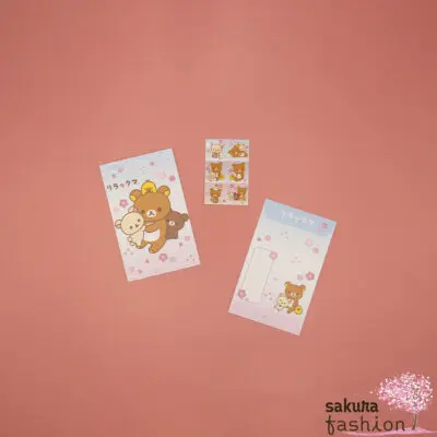Rilakkuma] -BASIC RILAKKUMA HOME CAFE - Sticker Set -A San-X