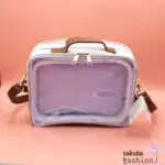 San-X Sumikko Gurashi Umhängetasche Lila Braun Motiv Katze Neko Eidechse Tokage Schweinekotelett Tonkatsu Eisbär Shirokuma Pinguin Penguin? Ebifurai No Shippo Garnenschwanz Japan Kawaii sumikore bag (purple)