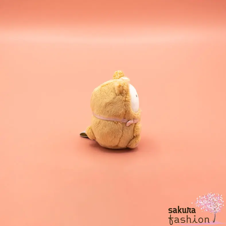 San-X Sumikko Gurashi Eisbär Shirokuma Beige Bärenkostüm Braun Schleife Rosa Weich Kuschelig Flauschig Japan Kawaii tenori stuffed animals (at home bear cafe, Shirokuma)