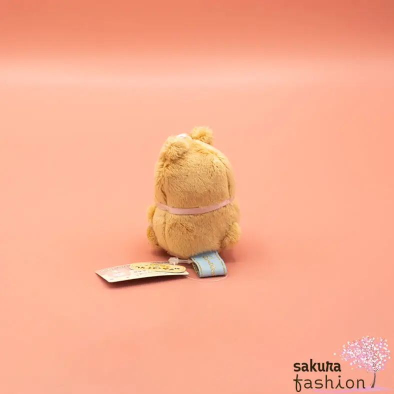 San-X Sumikko Gurashi Eisbär Shirokuma Beige Bärenkostüm Braun Schleife Rosa Weich Kuschelig Flauschig Japan Kawaii tenori stuffed animals (at home bear cafe, Shirokuma)