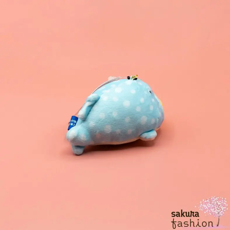 San-X Stofftier Anhänger Walhai Jinbei San Rilakkuma Küken Kiiroitori Blau Gelb Gold Gepunktet Japan Kawaii Special Limited Edition collaborative hangingstuffed animal