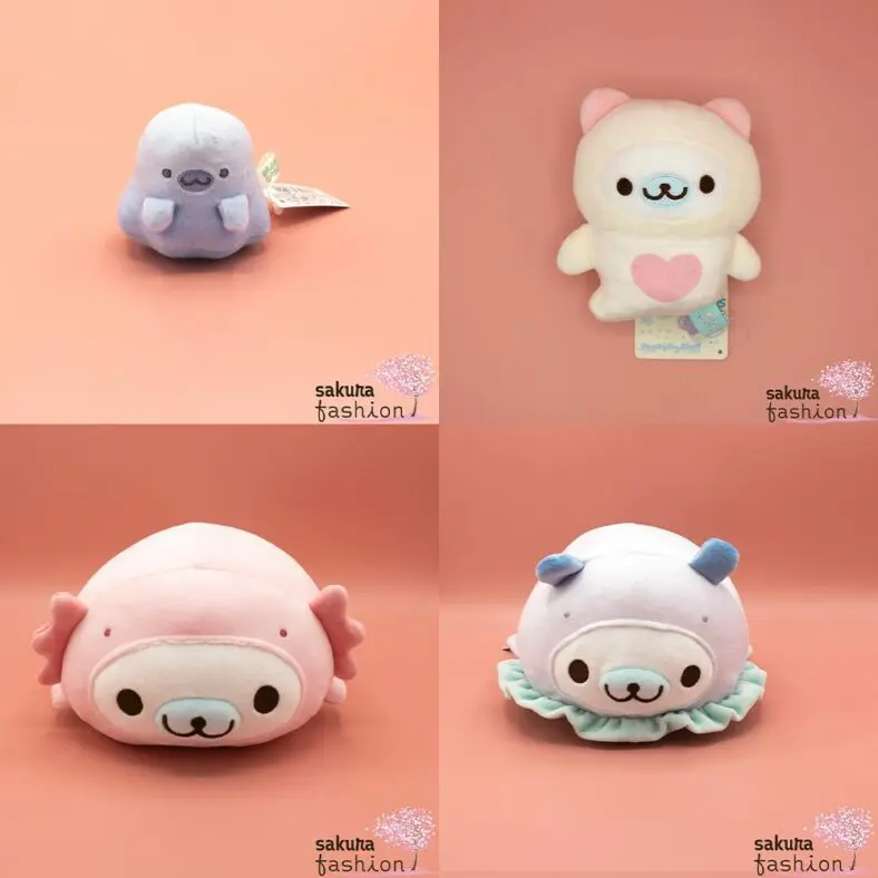 San-X Mamegoma Mochi Plush Toy (I Love Fuyofuyo)