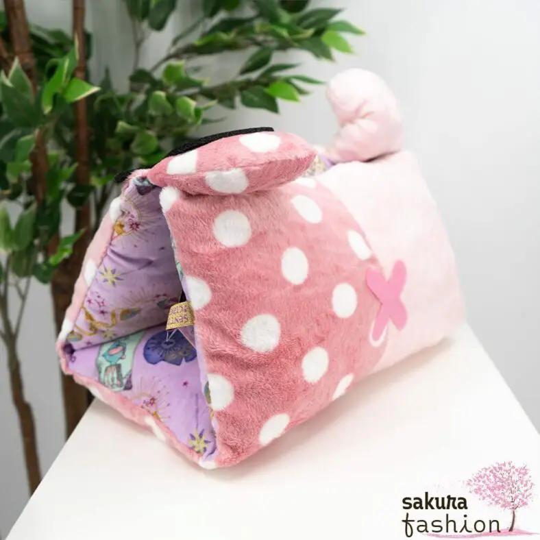 Sentimental Circus 2in1 Kissen Armkissen Sitzkissen Groß Flauschig Rosa Pink Weiß Gepunktet Filzhut Schwarz Weich Kuschelig Stoffhase Shappo Motiv Lila Bunt Japan Kawaii 2WAY Cushion (Welcome to Spica's fortune-telling black cat seat) 30. Sentimental Circus