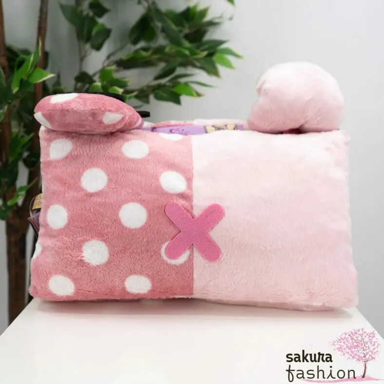 Sentimental Circus 2in1 Kissen Armkissen Sitzkissen Groß Flauschig Rosa Pink Weiß Gepunktet Filzhut Schwarz Weich Kuschelig Stoffhase Shappo Motiv Lila Bunt Japan Kawaii 2WAY Cushion (Welcome to Spica's fortune-telling black cat seat) 30. Sentimental Circus