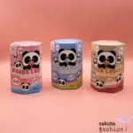Tokimeki Panda Kekse Cremefüllung Zart Knusprig Süß Schokolade Kirsche Milchgeschmack Blau Rosa Beige Braun Japan panda cookies cherry chocolate milk