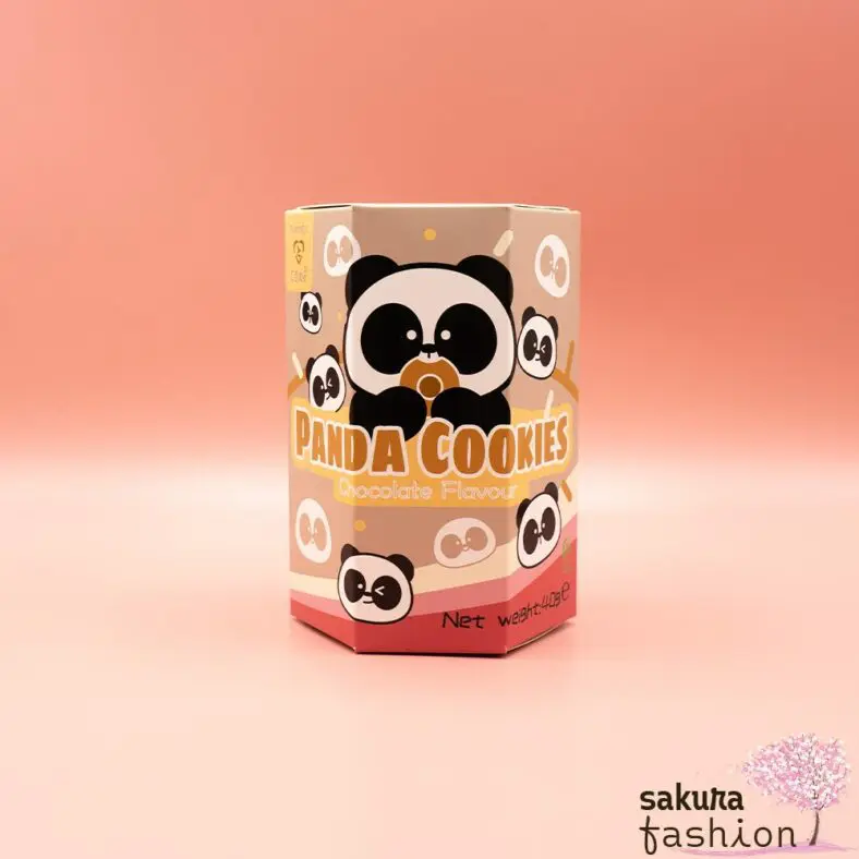 Tokimeki Panda Kekse Cremefüllung Zart Knusprig Süß Schokoladengeschmack Beige Braun Japan panda cookies chocolate