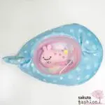 San-X Walhai Jinbesan Hase Umi Usagi Plüschtier Stofftier Aufbewahrungsbox Aufbewahrung Zubehör Mochi Bestickt Blau Rosa Punkte Sterne Japan Kawaii plush multi tray
