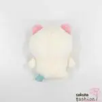 San-X Stofftier Weiße Robbe Mamegoma Verkleidet Ruderschneckenkostüm Beige Rosa Mochi Stoff Weich Knuddelig Plüschtier Japan Kawaii Super Mochimochi Plush Toy (I Love Fuyofuyo, Mamegoma Clione)