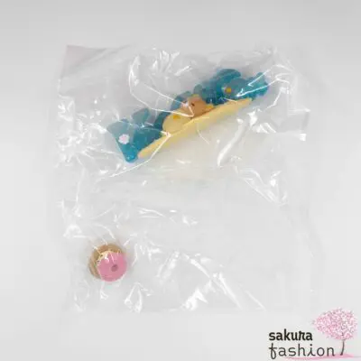 San-X Rilakkuma Figuren Sammelfigur Wortfigur Bär Korilakkuma Chairoikoguma Weiß Braun Vogelküken Kiiroitori Deko Japan Kawaii rilakkuma words set (vacation)