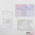 San-X Rilakkuma Mini Kartenset Korilakkuma Weiß Bär Karten Umschläge Pastellfarben Wolkenmotive Japan Kawaii Stationery mini card set sky curling cotton candy