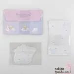 San-X Rilakkuma Mini Kartenset Korilakkuma Weiß Bär Karten Umschläge Pastellfarben Wolkenmotive Japan Kawaii Stationery mini card set sky curling cotton candy