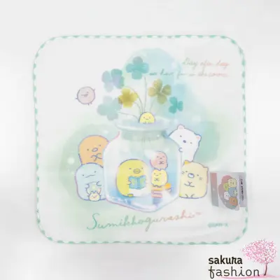 San-X Sumikko Gurashi Handtuch Mini Grün Japan Kawaii mini towel sumikko gurashi green